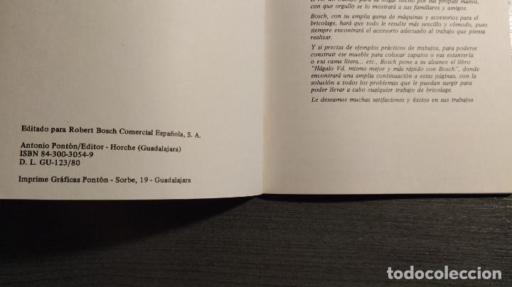 Libros de segunda mano: EL ABC DEL BRICOLAGE . BOSCH . - Foto 4