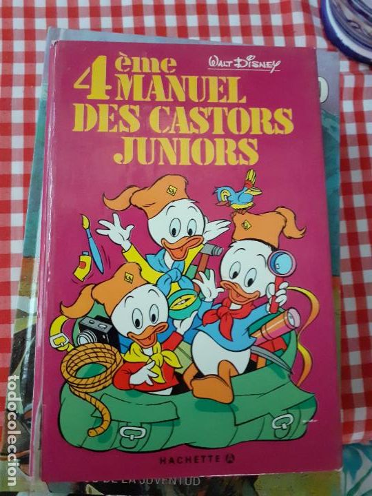 Libros de segunda mano: LIBRO MANUAL DE LOS JOVENES CASTORES EN FRANC&Eacute;S WALT DISNEY - Foto 1