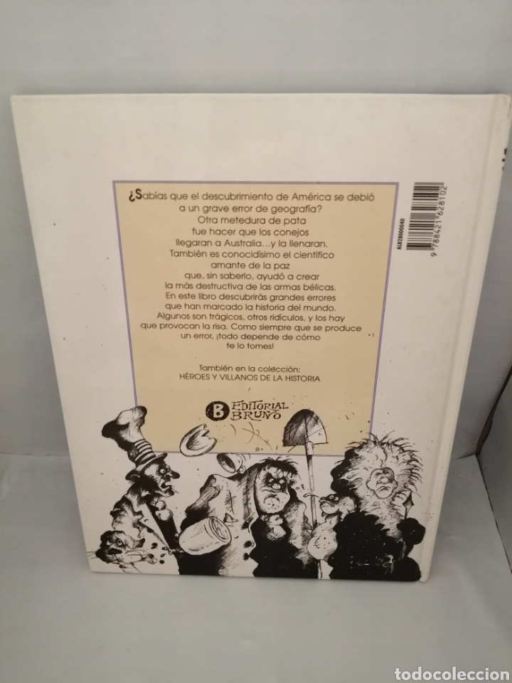Libros de segunda mano: Errores que Hicieron Historia (Primera edici&oacute;n) - Foto 2