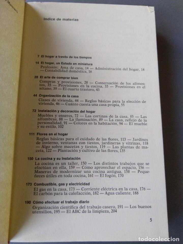 Libros de segunda mano: Pr&aacute;ctico del Hogar Gertrud Oheim, editorial ABC - Foto 3