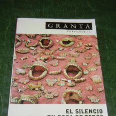 Libros de segunda mano: GRANTA EN ESPAÑOL 1 - INVIERNO/PRIMAVERA 2004 - EMECE ED.