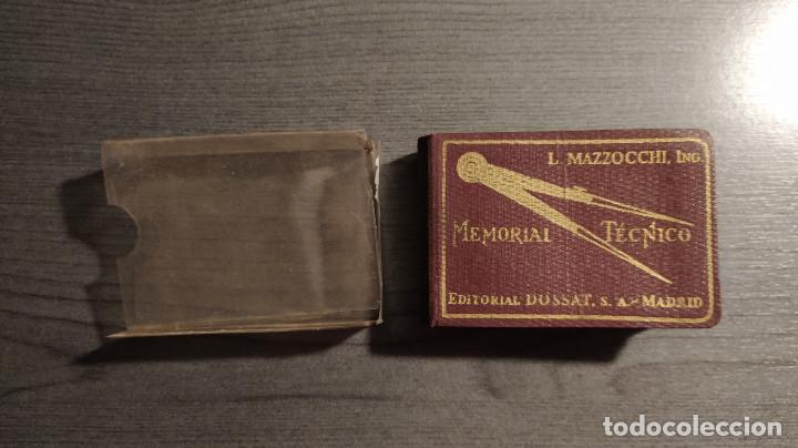 Libros de segunda mano: MEMORIAL TECNICO. L. MAZZOCCHI. EDITORIAL DOSSAT. 8&ordf; Edici&oacute;n - Foto 2