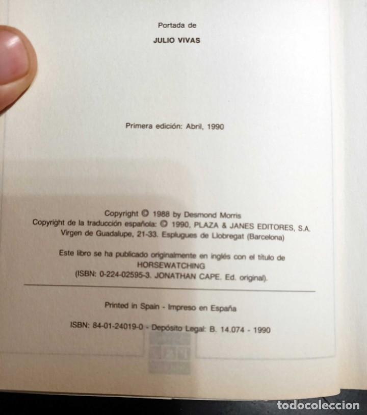 Libros de segunda mano: ❤️ Libro El Caballo, Desmond Morris, 1990 ❤️ - Foto 3