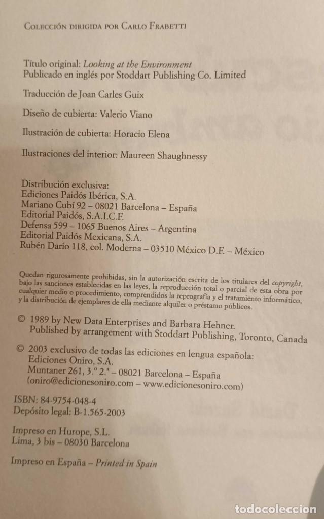 Libros de segunda mano: ❤️ LIBRO Descubre el medio ambiente, David Suzuki, 2003 ❤️ - Foto 4