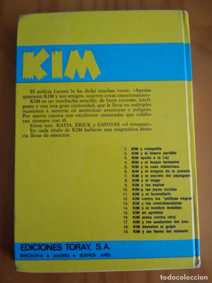 Libros de segunda mano: KIM. Y EL TESORO PERDIDO. TORAY - Foto 2