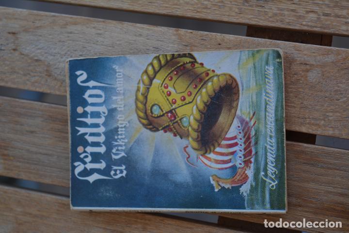 Libros de segunda mano: ENCICLOPEDIA PULGA NUMERO 34 FRIDTJOF EL VIKINGO DEL AMOR,LEYENDA ESCANDINAVA