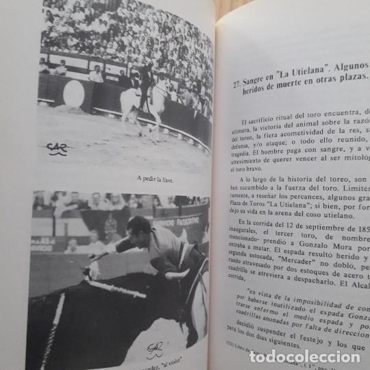 Libros de segunda mano: TOROS EN UTIEL - JOS&Eacute; MART&Iacute;NEZ ORTIZ - Foto 5