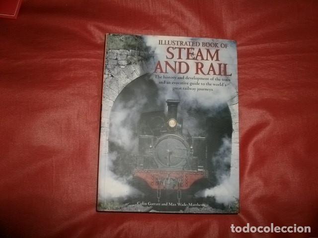 Libros de segunda mano: LIBRO ILUSTRADO DE VAPOR Y FERROCARRIL (EN INGL&Eacute;S) - Foto 1