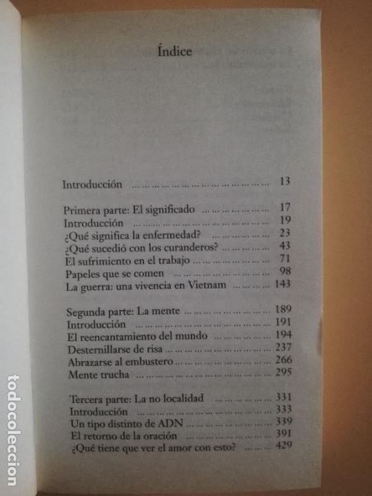 Libros de segunda mano: EL PODER CURATIVO DE LA MENTE. LARRY DOSSEY. PUNTO DE LECTURA. 2005. - Foto 4