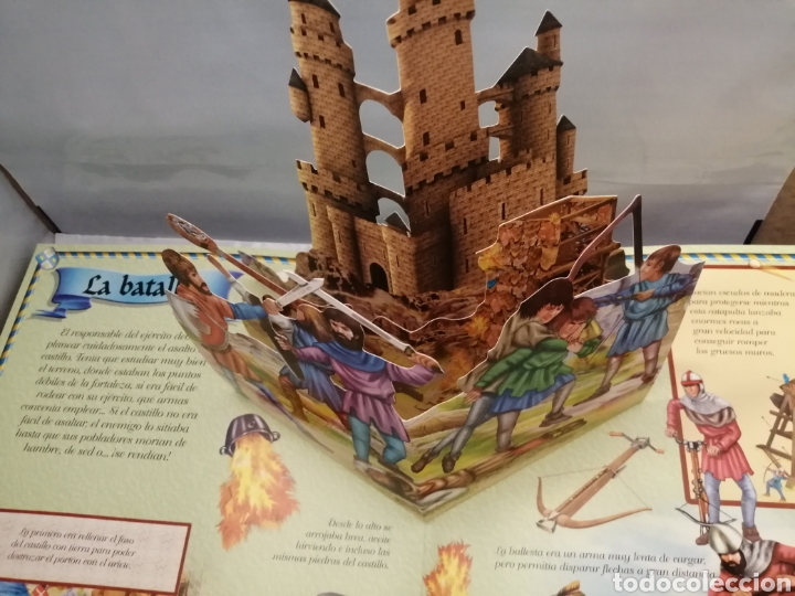 Libros de segunda mano: CASTILLOS (Pop Ups Fant&aacute;sticos): Libro Pop Up - Foto 3