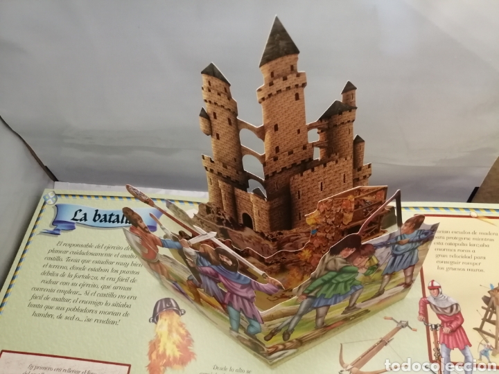 Libros de segunda mano: CASTILLOS (Pop Ups Fant&aacute;sticos): Libro Pop Up - Foto 4