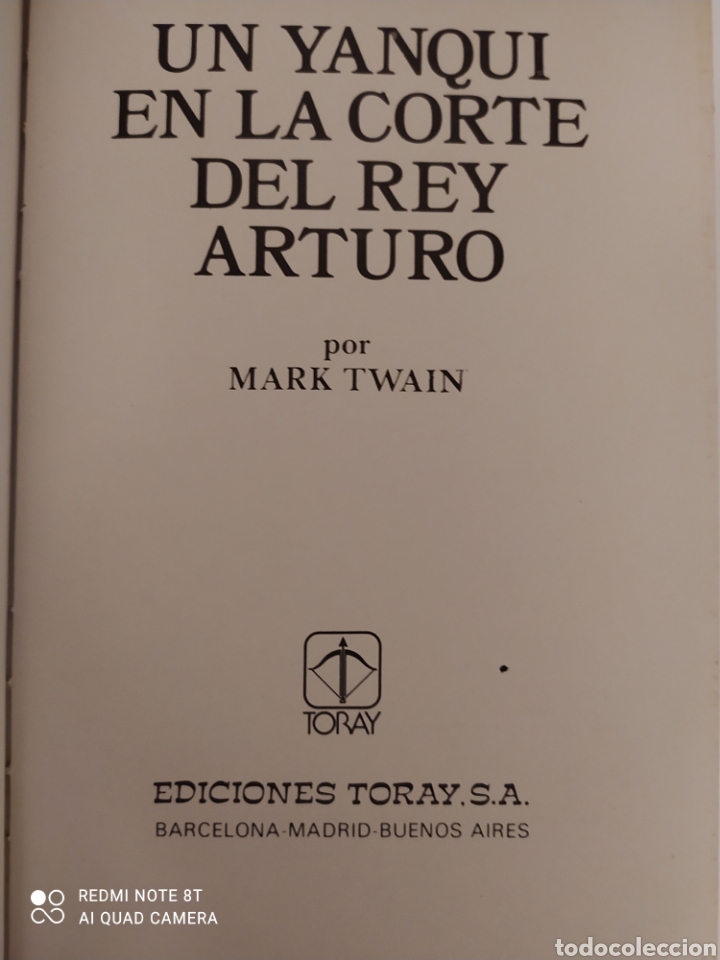 Libros de segunda mano: Un yanqui en la Corte del rey arturo - Foto 3