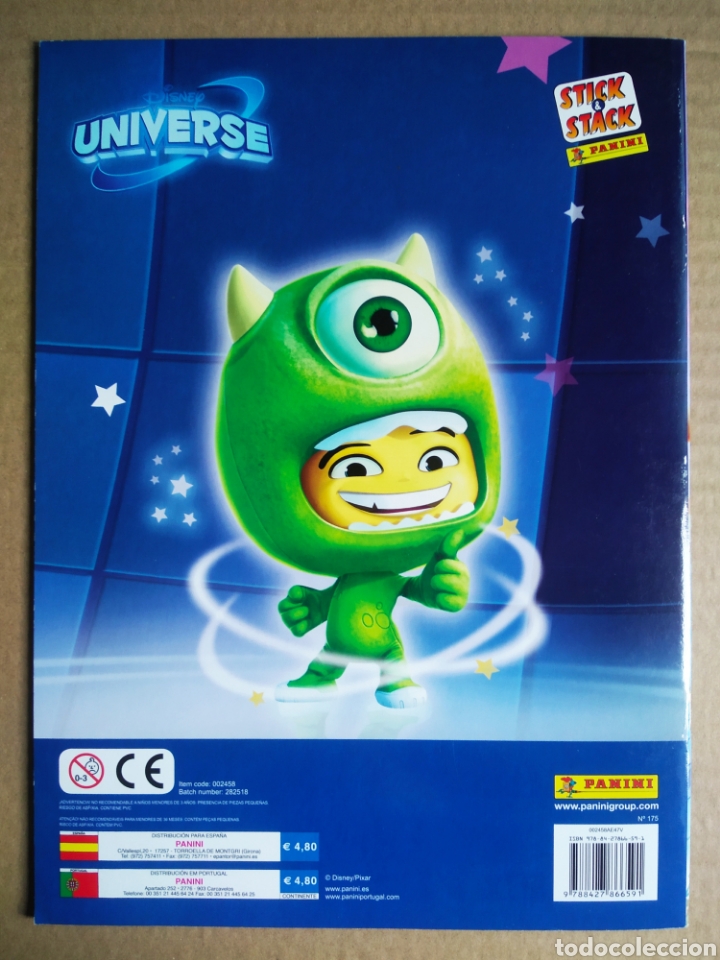 Libros de segunda mano: &Aacute;lbum Stick & Stack: Disney Universe (Panini/Pixar, 2013). Sin usar. - Foto 2