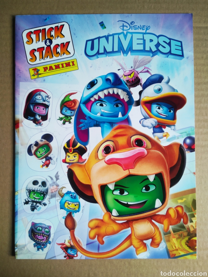Libros de segunda mano: &Aacute;lbum Stick & Stack: Disney Universe (Panini/Pixar, 2013). Sin usar. - Foto 1
