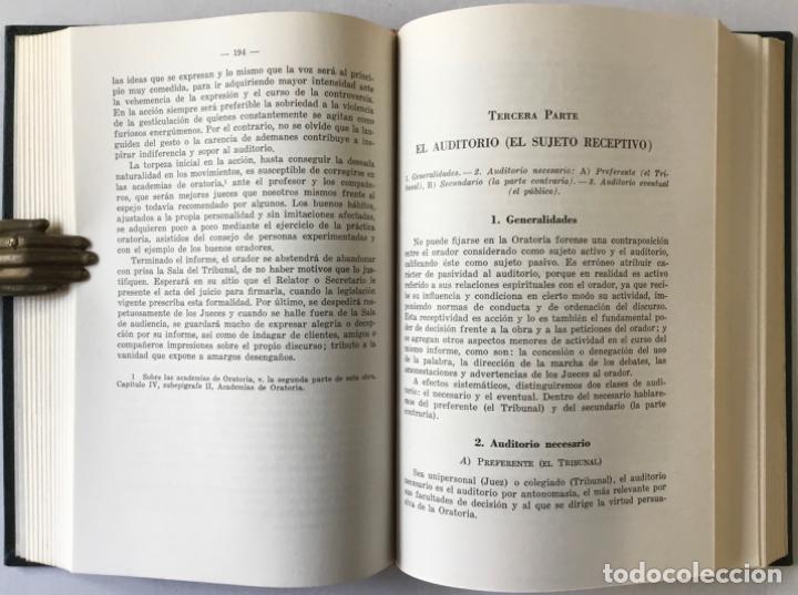 Libros de segunda mano: ORATORIA FORENSE. - MAJADA, Arturo. DEDICADO. - Foto 5