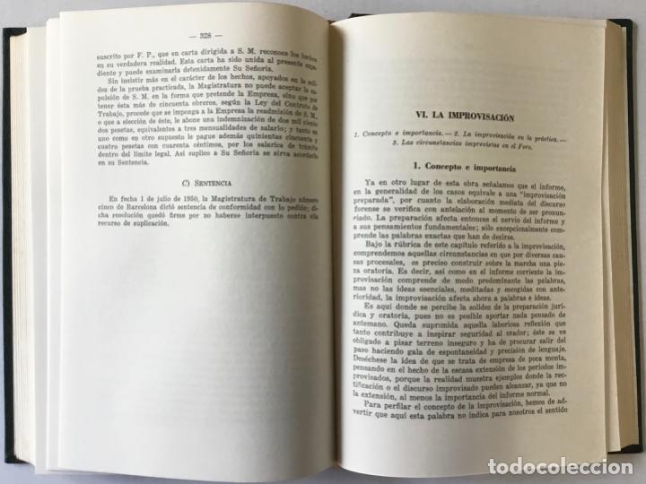 Libros de segunda mano: ORATORIA FORENSE. - MAJADA, Arturo. DEDICADO. - Foto 6