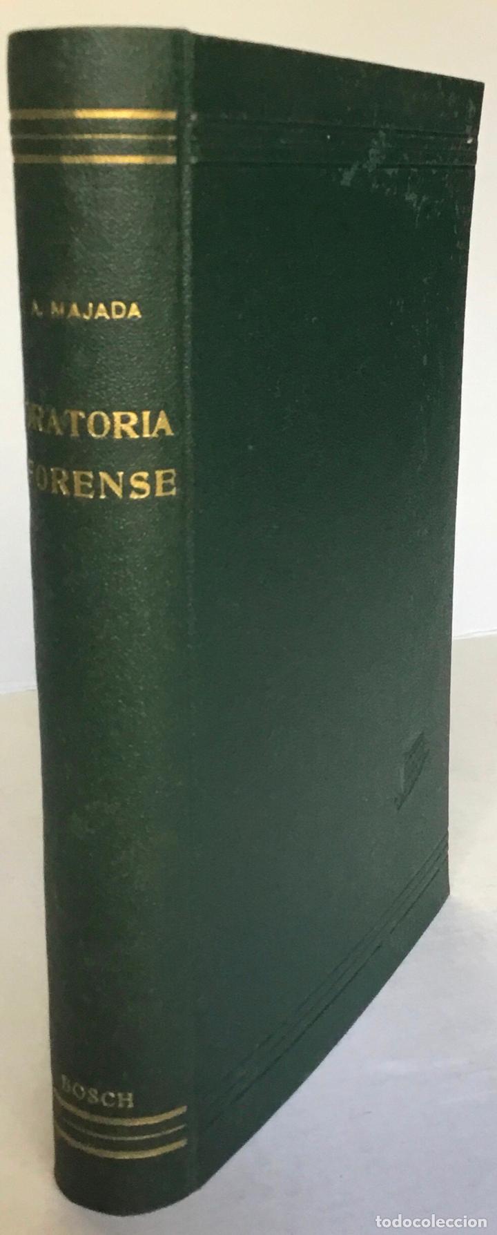 Libros de segunda mano: ORATORIA FORENSE. - MAJADA, Arturo. DEDICADO. - Foto 1