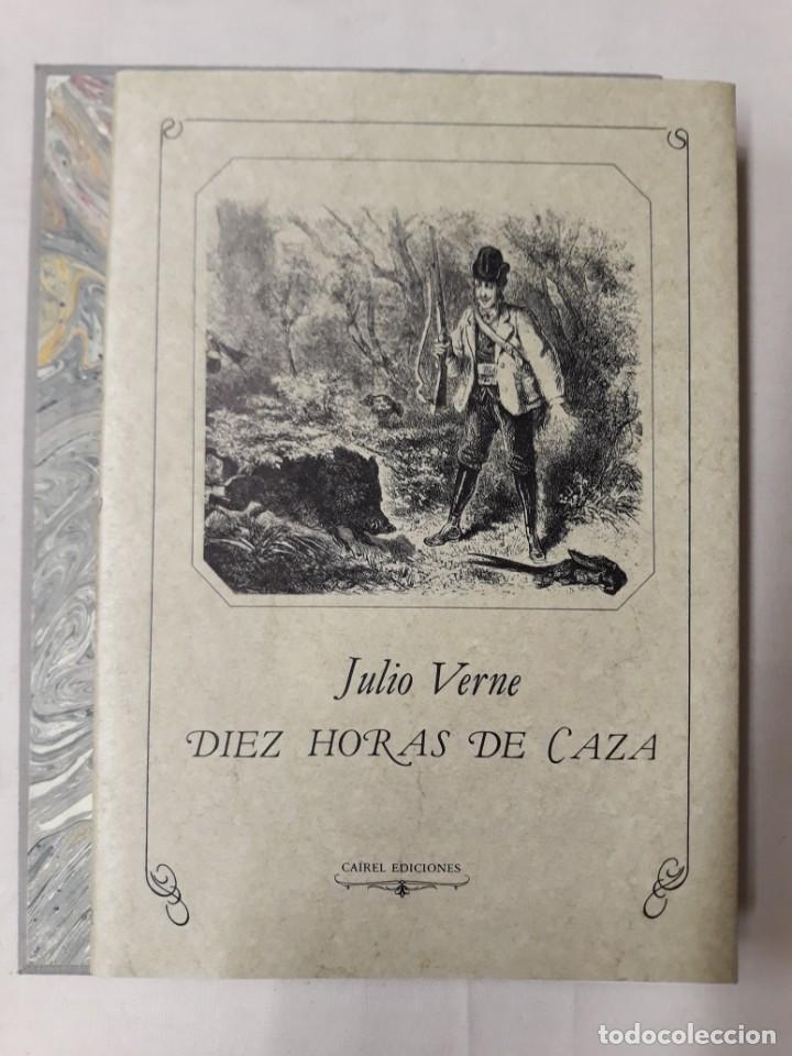 Libros de segunda mano: VERNE, JULIO. DIEZ HORAS DE CAZA - Foto 2