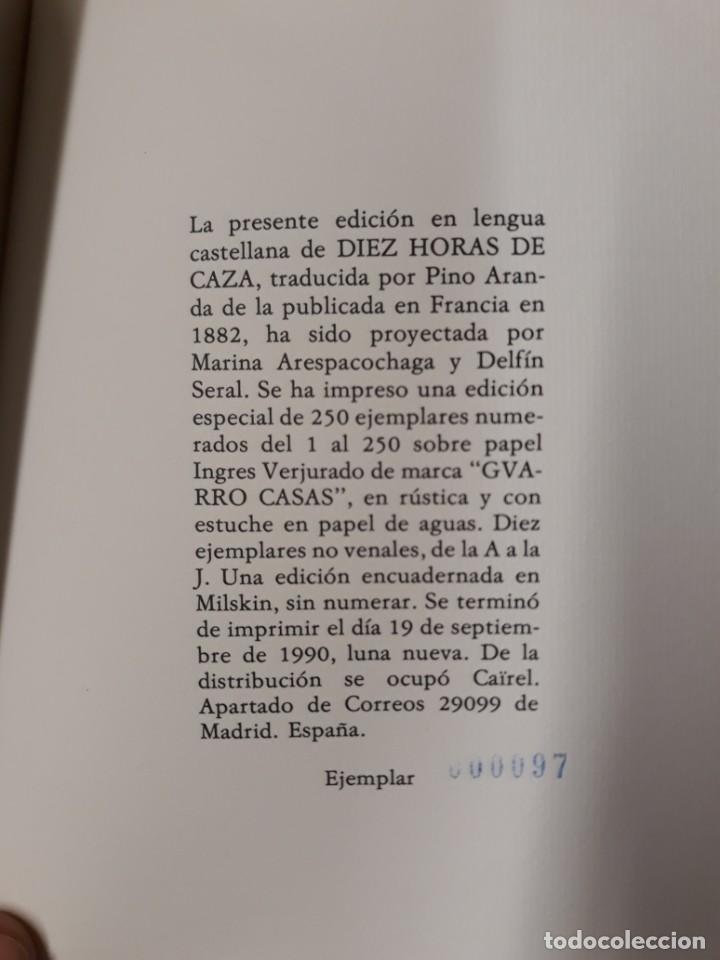 Libros de segunda mano: VERNE, JULIO. DIEZ HORAS DE CAZA - Foto 4