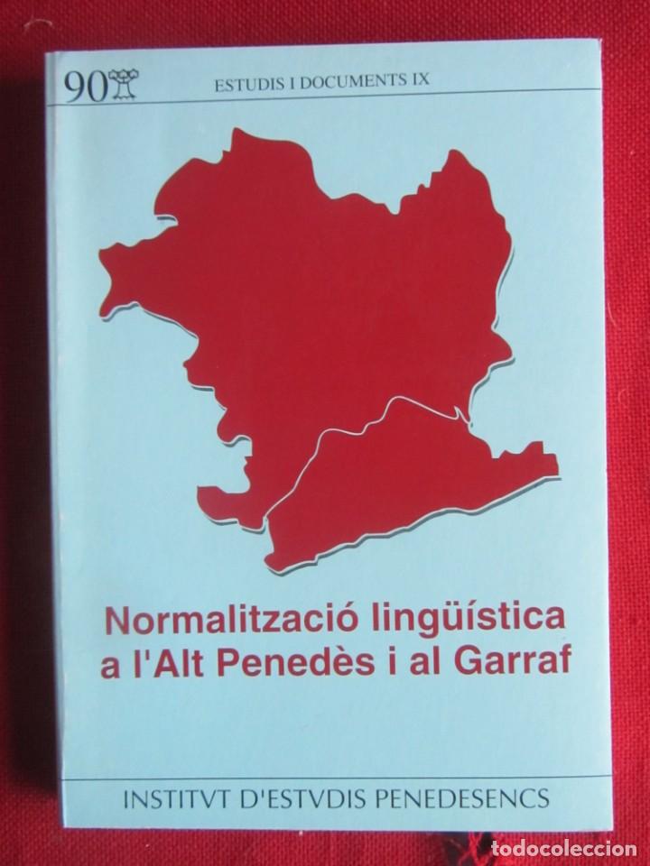 Libros de segunda mano: NORMALITZACI&Oacute; LING&Uuml;&Iacute;STICA A L'ALT PENEDE&Egrave;S I AL GARRAF. ED.IEP 1995