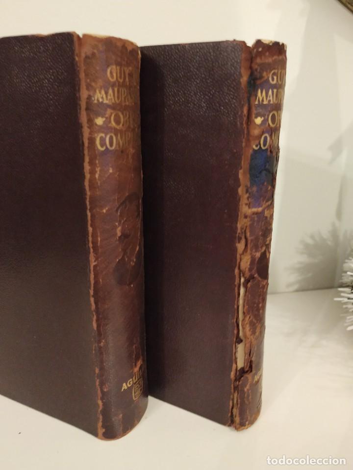 Libros de segunda mano: GUY DE MAUPASSANT - AGUILAR OBRAS COMPLETAS 1961 - Foto 8