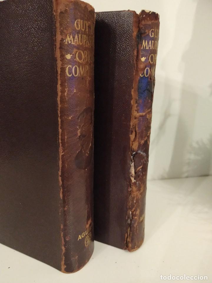 Libros de segunda mano: GUY DE MAUPASSANT - AGUILAR OBRAS COMPLETAS 1961 - Foto 9