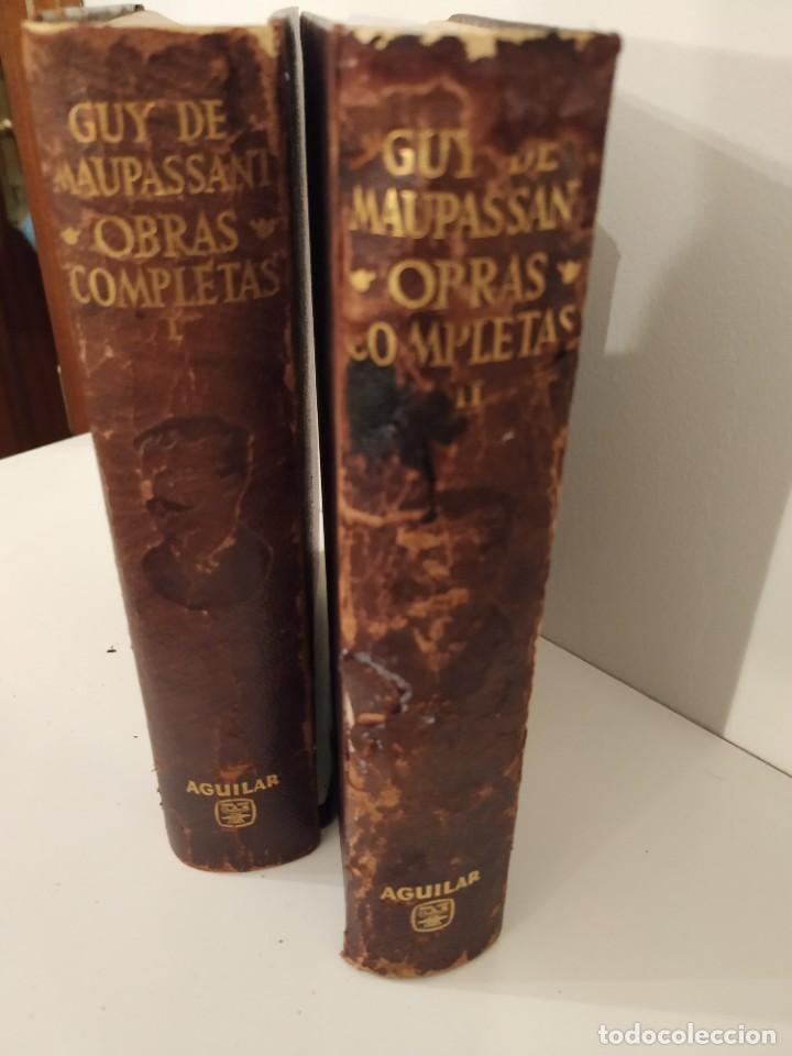 Libros de segunda mano: GUY DE MAUPASSANT - AGUILAR OBRAS COMPLETAS 1961 - Foto 10