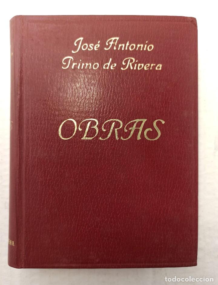 Libros de segunda mano: &rdquo;Obras de Jos&eacute; Antonio Primo de Rivera&rdquo; de Agust&iacute;n del Rio Cisneros (1971) - Foto 2