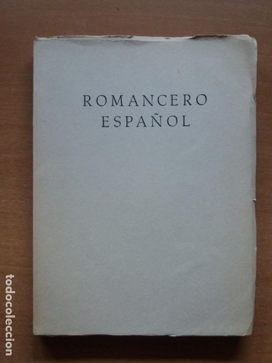 Libros de segunda mano: ROMANCERO ESPA&Ntilde;OL. ESCUELA SINDICAL - Foto 1