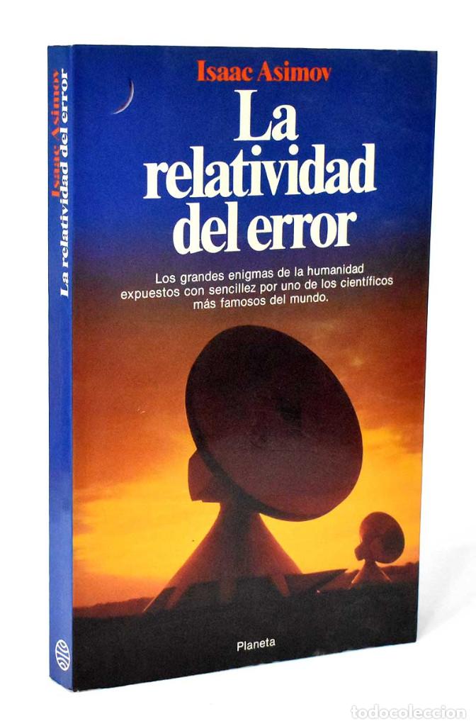 Libros de segunda mano: La relatividad del error - Isaac Asimov - Foto 1