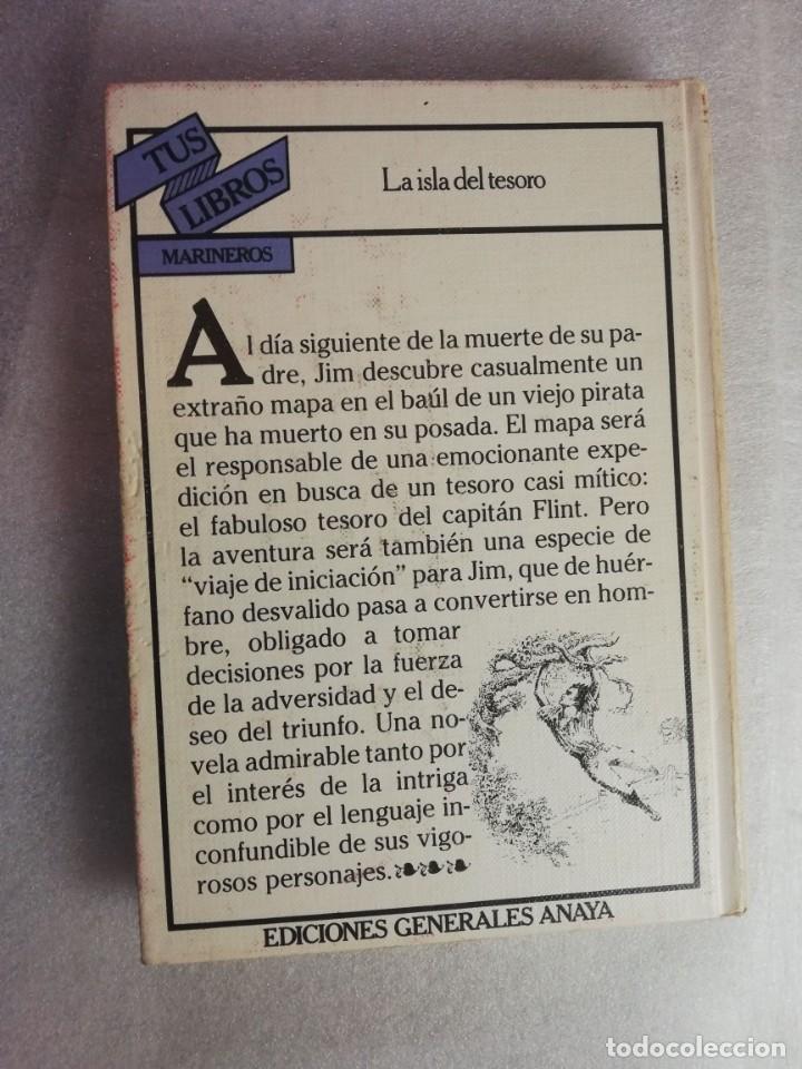 Libros de segunda mano: TUS LIBROS ANAYA LA ISLA DEL TESORO. ROBERT L. STEVENSON. - Foto 3