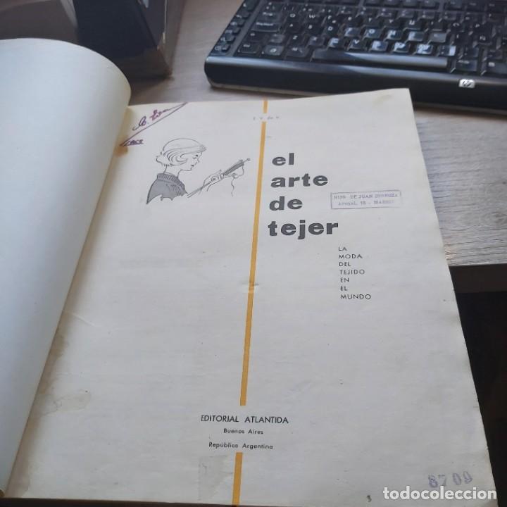 Libros de segunda mano: EL ARTE DE TEJER Editorial Atlantida. GASTOS DE ENVIO GRATIS - Foto 3