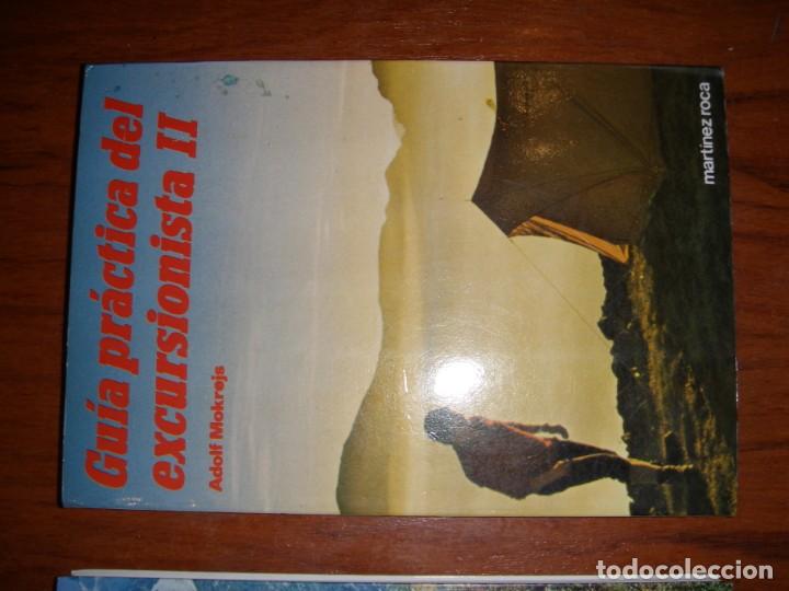 Libros de segunda mano: GUIA PR&Aacute;CTICA DEL EXCURSIONISTA 2 LIBROS ED MARTINEZ ROCA - Foto 3