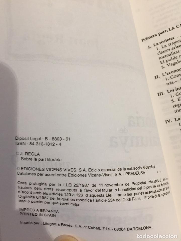 Libros de segunda mano: Els virreis de Catalunya - Joan Regl&agrave; - Foto 3