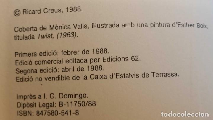 Libros de segunda mano: ❤️ LIBRO POSICIONS, RICARD CREUS, 1988 ❤️ - Foto 4
