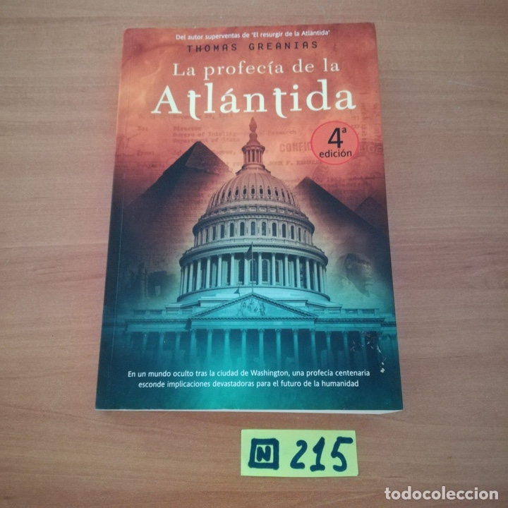 Libros de segunda mano: La profec&iacute;a de la Atl&aacute;ntida - Foto 1