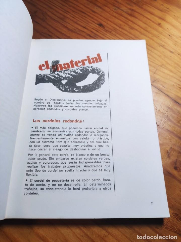 Libros de segunda mano: Cuerda y cordel. 100 ideas. Hogar del libro. - Foto 3