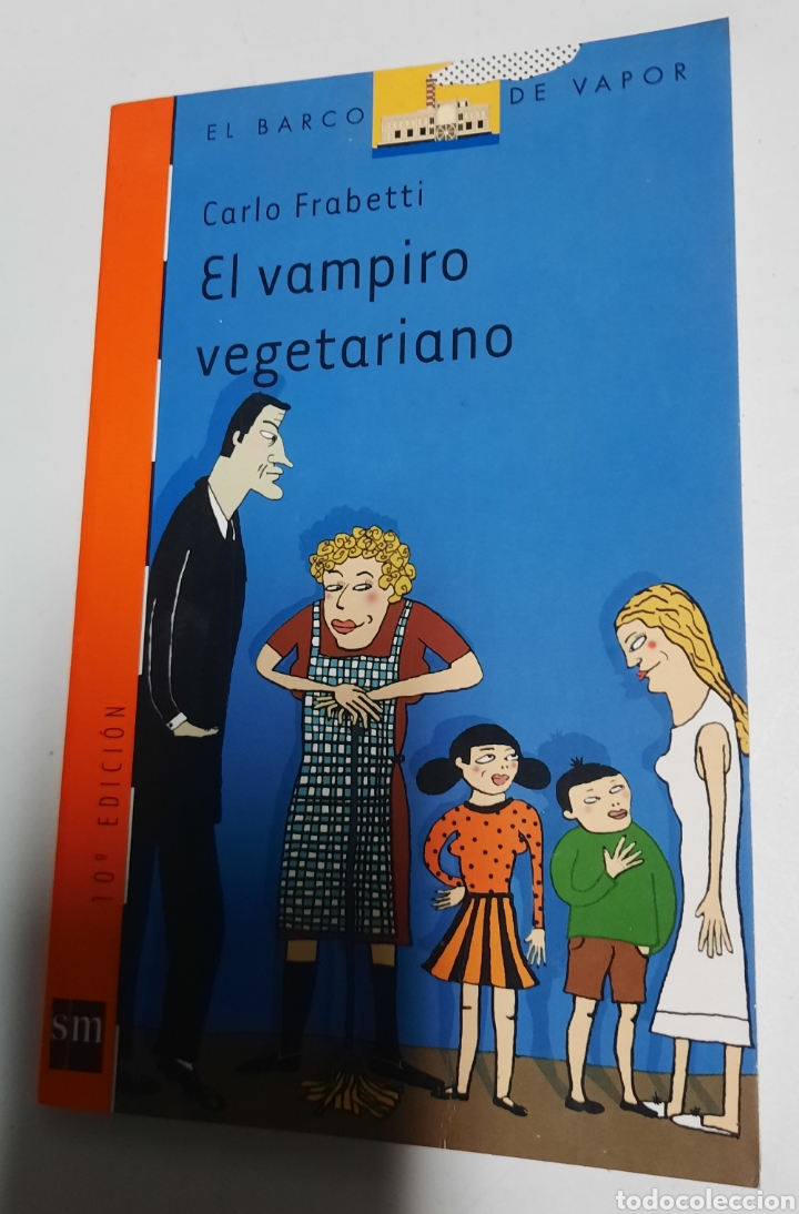 Libros de segunda mano: El vampiro vegetariano - Carlo Fabretti - Foto 1