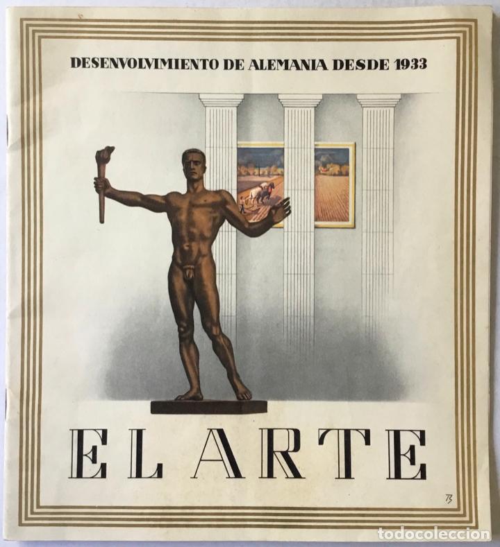 Libros de segunda mano: DESENVOLVIMIENTO DE ALEMANIA DESDE 1933. EL ARTE. - Foto 1