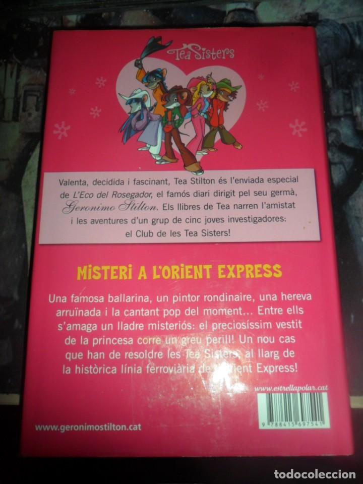 Libros de segunda mano: 367- Libro Tea Stilton - Misteri a lOrient Express (Catal&aacute;n) - Foto 2