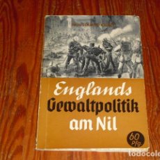 Libros de segunda mano: ENGLANS GEWALTPOLITIK AM NIL 1940