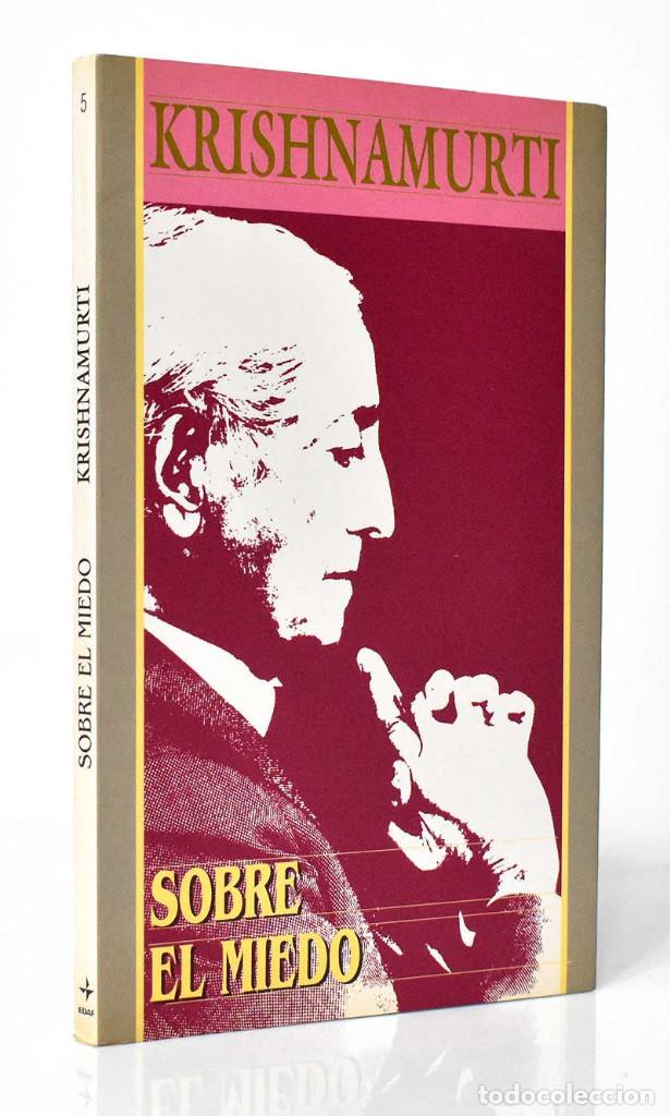 Libros de segunda mano: Sobre el miedo - Krishnamurti - Foto 1