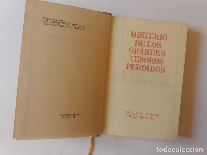 Libros de segunda mano: MISTERIO DE LOS GRANDES TESOROS PERDIDOS. - Foto 3