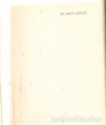 Libros de segunda mano: EL ARTE CHINO. A-ART-3582 - Foto 1