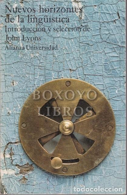 Libros de segunda mano: Nuevos horizontes de la ling&uuml;&iacute;stica. Introducci&oacute;n y selecci&oacute;n de John Lyons - Foto 1