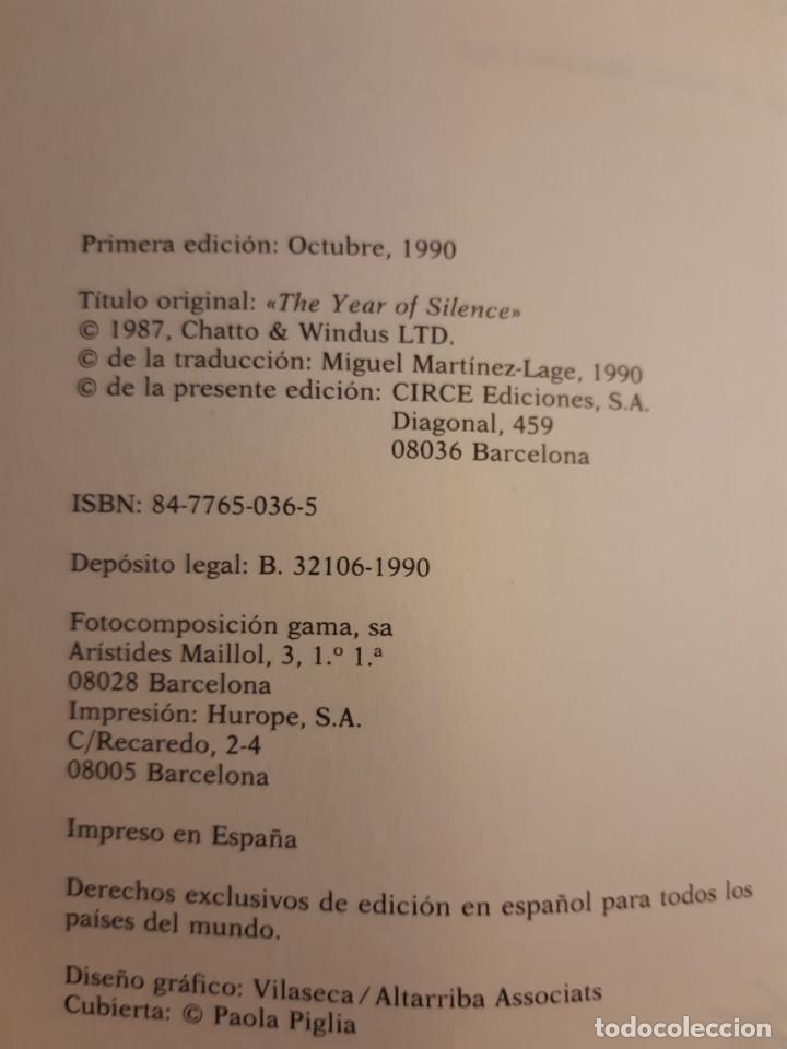 Libros de segunda mano: El a&ntilde;o del silencio Madison Smartt Bell - Foto 4