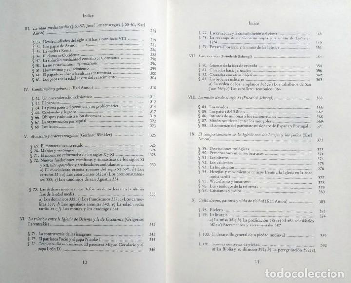 Libros de segunda mano: HISTORIA DE LA IGLESIA CATOLICA - HERDER 1989 - Foto 7