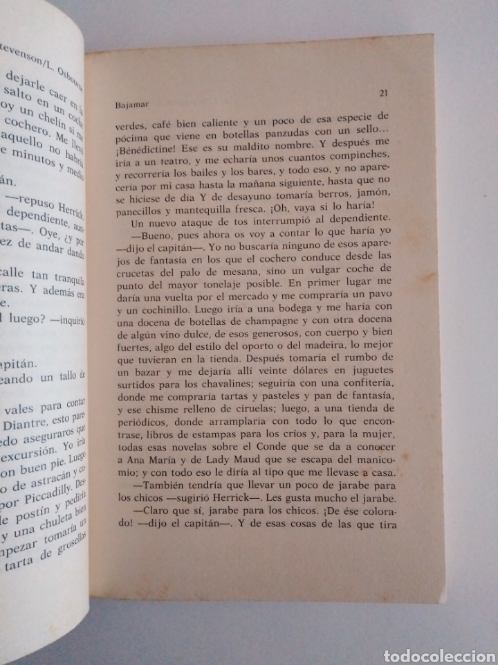 Libros de segunda mano: Bajamar / Robert Louis Stevenson, Lloyd Osbourne - Foto 3