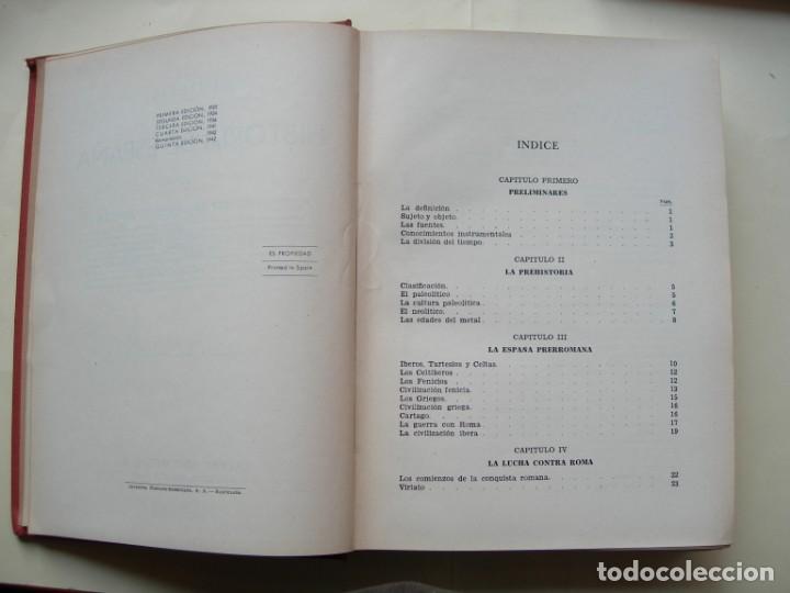 Libros de segunda mano: S&Iacute;NTESIS DE HISTORIA DE ESPA&Ntilde;A / ANTONIO BALLESTEROS BERETTA - Foto 3