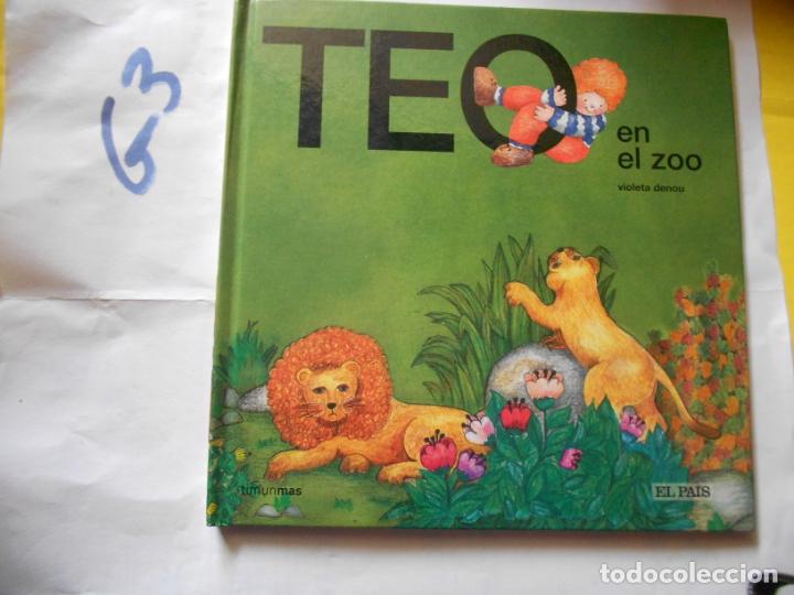 Libros de segunda mano: TEO EN EL ZOO - ENVIO INCLUIDO A ESPA&Ntilde;A - Foto 1